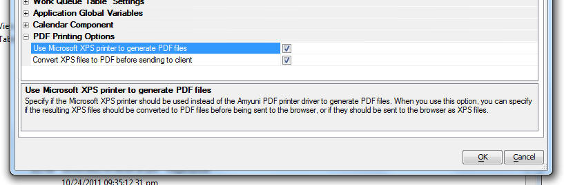 Xpsprinteroption